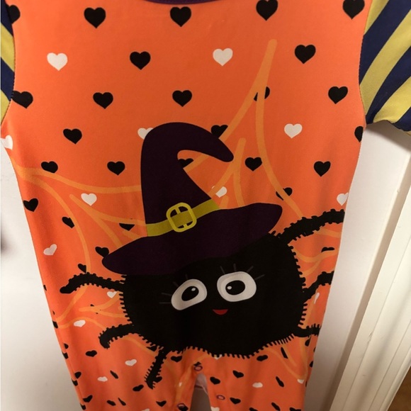 Orange and Black Halloween Spider a 1 - Picture 2 of 6